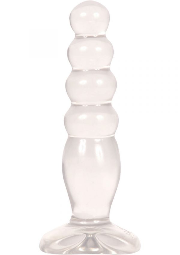 Crystal Jellies Anal Delight Probe Sil A Gel 5 Inch Clear