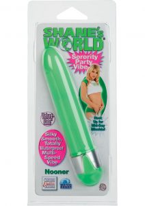 SHANES WORLD SORORITY PARTY VIBE NOONER 4.75 INCH GREEN