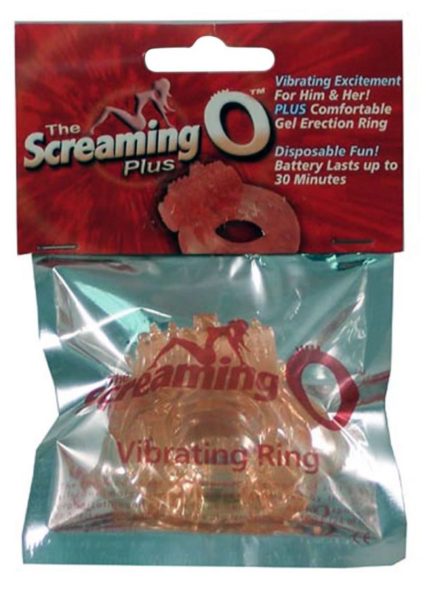 Screaming O Plus Silicone Cock Ring Waterproof Flesh