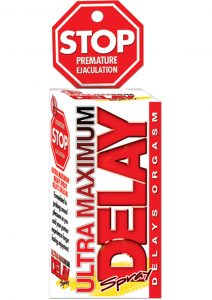 Stop Ultra Maximum Delay Spray