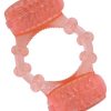 Two O Double Pleasure Ring Silicone Cock Ring Flesh