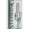 Sterling Collection Silver Slim Line Bullet With Plug In Jack