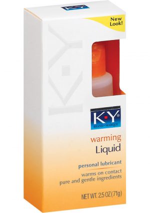 KY Warming Liquid Personal Lubricant 2.5 Ounce