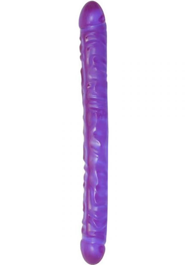 Crystal Jellies Double Dong Sil A Gel 18 Inch Purple
