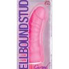 Spellbound Stud Curved Jack Multispeed Realistic Vibrator Waterproof Pink 5.75 Inch