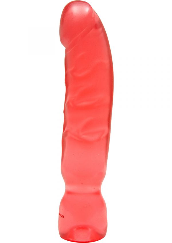 Crystal Jellies Big Boy Dong Sil A Gel 12 Inch Pink