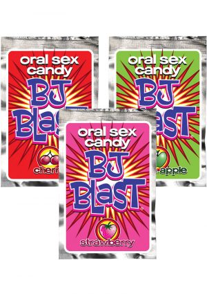 BJ Blast Oral Sex Candy 3 Pack Assorted Flavors