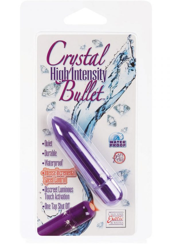 Crystal High Intensity Bullet Waterproof Purple