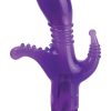 TRIPLE TEASE WATERPROOF 3 INCH PURPLE