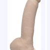 Basix Rubber Works 9 Inch Suction Cup Dong Flesh