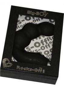 Big Boy Silicone Vibrator Waterproof Black