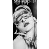 Sex And Mischief Satin Red Blindfold