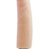 Real Feel Lifelike Toyz Number 1 Realistic Vibrator Waterproof Flesh 7.5 Inch