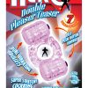 Hero Double Pleaser Teaser Cock Ring Waterproof Purple