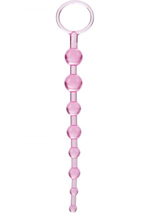 First Time Love Beads 8.25 Inch Pink