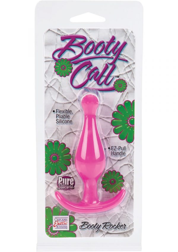 Booty Call Booty Rocker Silicone Anal Plug Pink