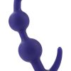 Booty Call Booty Beads Silicone Anal Beads Purple