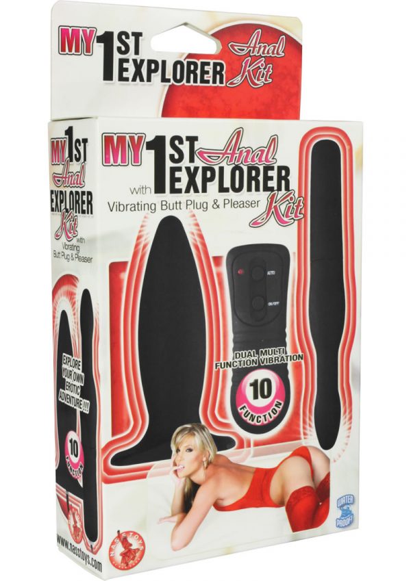My 1st Anal Explorer Kit Waterproof Black