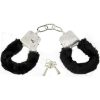Sex And Mischief Furry Handcuffs Black