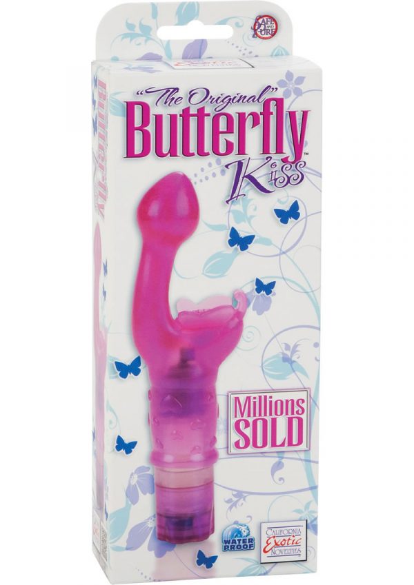 The Original Butterfly Kiss Vibrator Waterproof Pink