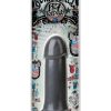 American Bombshell B-7 Torpedo Dildo Grey 8.8 Inch Long 6.6 Inch Girth