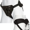 Vac U Lock Platinum Corset Harness With Plug Black Adjust Up To 60 Inch Waist