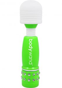 Bodywand Neon Edition Mini Massager Green 4 Inch