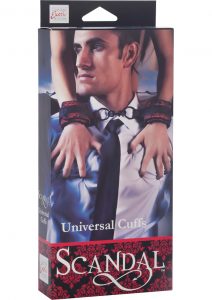 Scandal Universal Cuffs Red/Black