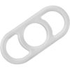 Precision Pump Erection Enhancer Silicone Cock Ring Clear