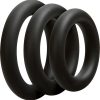 Optimale 3 Silicone C-Ring Set Thick Black