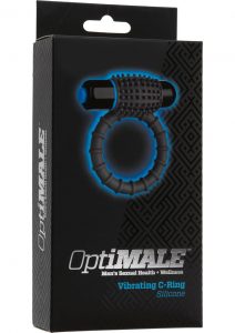 Optimale Silicone Vibrating C-Ring Waterproof Slate