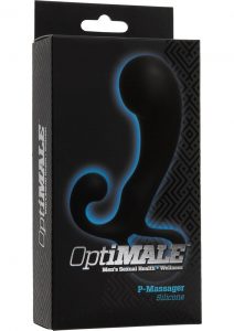 Optimale Silicone P-Massager Black