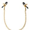 Fetish Fantasy Gold Nipple Clamps Gold