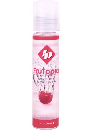 Frutopia Natural Flavor Water Based Personal Lubricant Cherry 1 Ounce Bottle