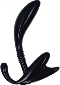 Apollo Curved Prostate Probe Black 4.5 Inch