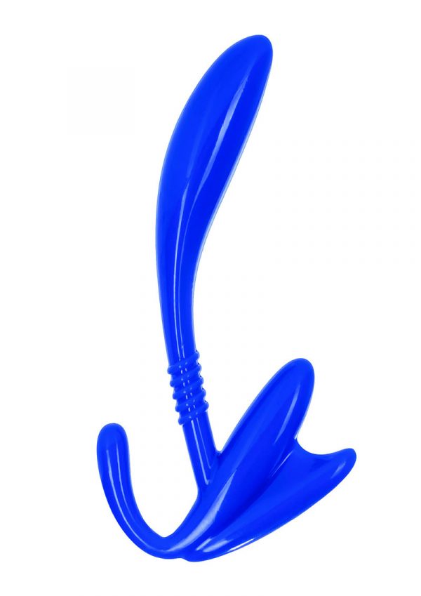 Apollo Curved Prostate Probe Blue 4.5 Inch