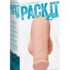 Pack It Lite Realistic Dildo For Packing White 4.8 Inch