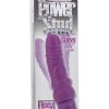 Bendie Power Stud Curvy Realistic Vibrator Waterproof Purple 6.75 Inch