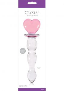 Crystal Heart Of Glass Pink