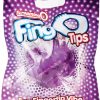 Fing O Tips Silicone Finger Massagers Purple