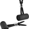 Fetish Fantasy Series Limited Edition Vibrating Silicone Nipple Lassos Black