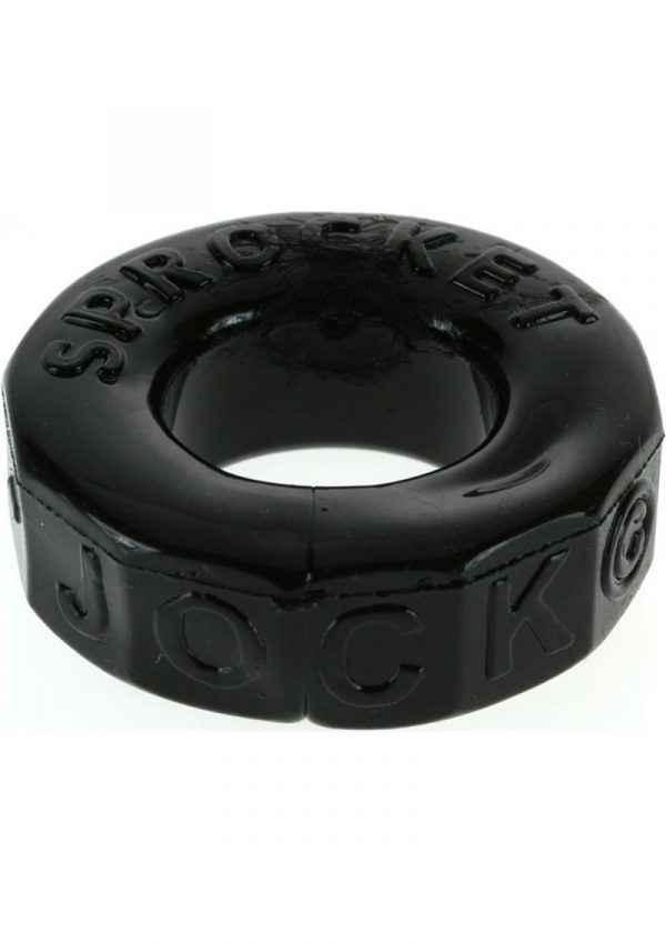 Sprocket Cockring Black 2.8 Inch