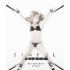 Sinful Black Vinyl Bed Restraint Straps Black