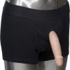 Packer Gear Boxer Brief Harness Black Large/Xtra Large