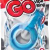 Go Vibe Ring Disposable Cockring Blue