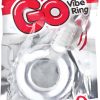 Go Vibe Ring Disposable Cockring Clear
