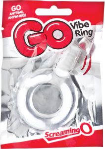 Go Vibe Ring Disposable Cockring Clear