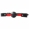 Sex and Mischief Hush Ball Gag Adjustable Strap 1.75 Diameter Ball