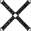 Sinful Vinyl Hogtie Restraint Black
