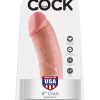 King Cock Realistic Dildo Flesh 8 Inch